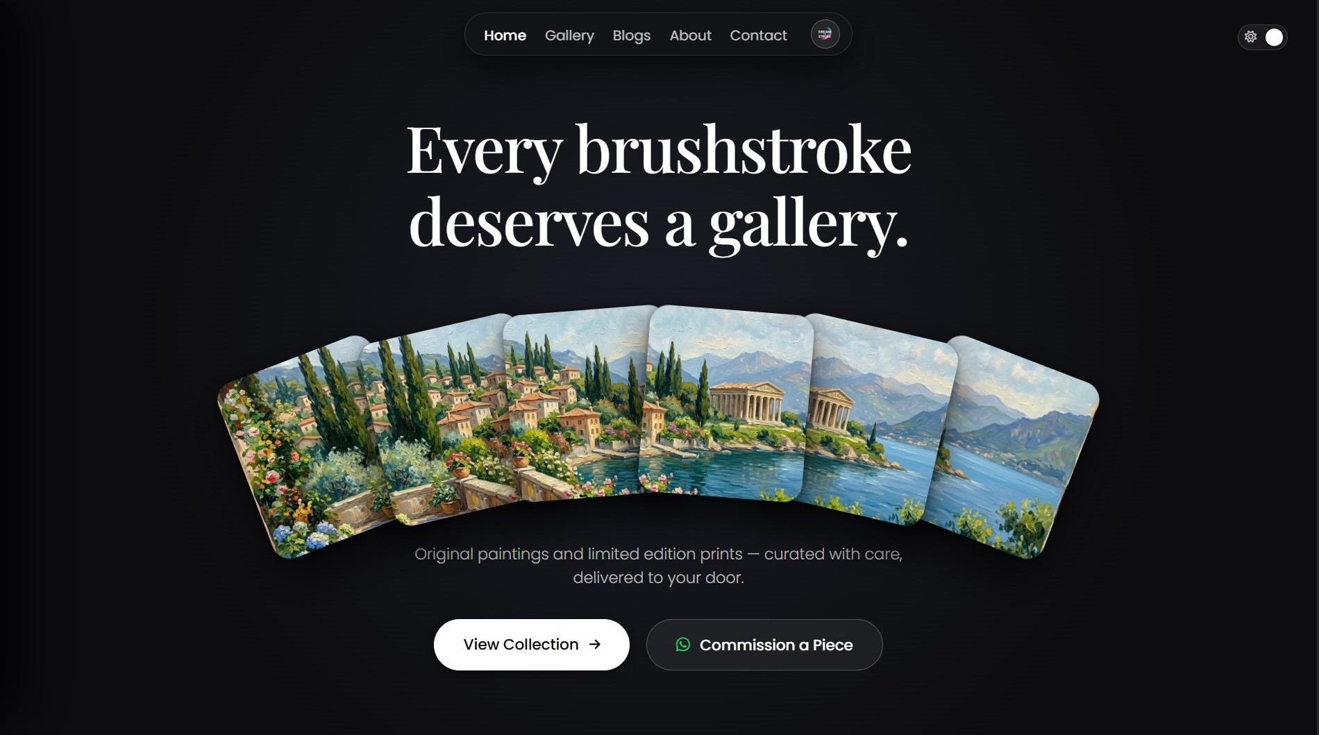 Dream of Strokes — Fine Art Gallery & Curated Prints